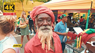 ✔️Walking Bob Marleys 79th Birthday Celebration Full Tour At His Museum In Kingston Jamaica 4K 2024 [upl. by Eylsel880]