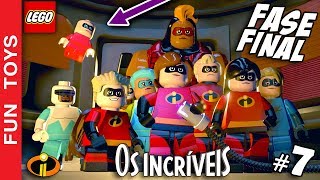 🔴 LEGO OS INCRÍVEIS 7  FASE FINAL da campanha do Filme 2  Gameplay em Português  PTBR [upl. by Casaleggio]