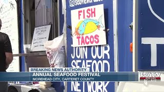 Seafood Festival returns to Morehead City for 38th year [upl. by Krall]