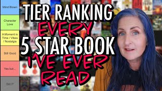 Tier Ranking ALL my 5 Star Reads [upl. by Eaner345]