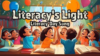 Literacys Light  Literacy Day Song  International Literacy Day  English [upl. by Leba949]