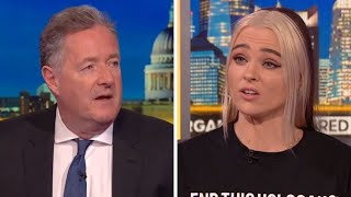 quotVeganism Is A Fadquot Piers Morgan Goes HeadToHead With Vegan Activist [upl. by Seessel]