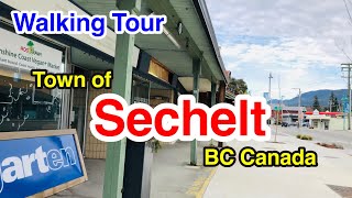 Travel Vancouver Sechelt BC Canada Walking Tour Feb 19 2024 [upl. by Aire]