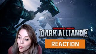 My reaction to DampD Dark Alliance Official Gameplay Explainer Trailer  GAMEDAME REACTS [upl. by Ahsien879]