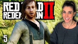 Saving Sean and Hunting Bison I First Play Through  Red Dead Redemption 2 Pt5 [upl. by Barnet]