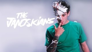 The Janoskians take the cake On tourand in the face [upl. by Aneleiram]