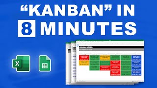 What is quotKanbanquot Explainer  free quotKanban boardquot template [upl. by Noemys]