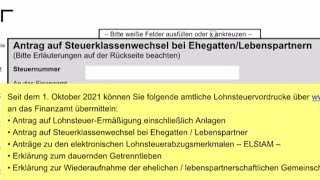 Как сменить налоговый класс в Германии заполняем бланк Steuerklasse wechseln [upl. by Cormac]