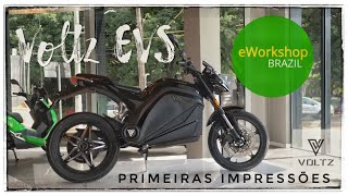 Voltz EVS Primeiras impressões  Moto elétrica [upl. by Milla792]