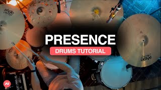 Presence  Winning Team  Planetshakers Official Drums Tutorial Video [upl. by Tereb]