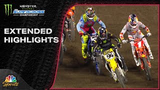 Supercross 2024 EXTENDED HIGHLIGHTS Round 1 in Anaheim  1624  Motorsports on NBC [upl. by Phaih]