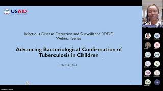 IDDS Webinar Advancing Bacteriological Confirmation of Tuberculosis in Children [upl. by Greenleaf]