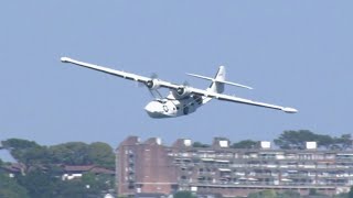 Beautiful Catalina Over The Bay  English Riviera Airshow 2024 [upl. by Ezri318]