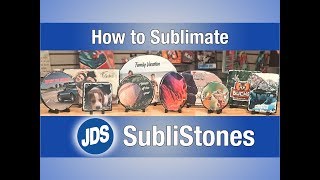 How to Sublimate JDS SubliStones [upl. by Aeduj]