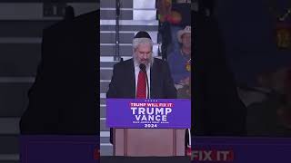 Noahide laws cited at trump rally [upl. by Ester]