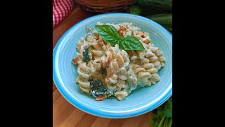 PASTA CON CREMA DI ZUCCHINE RICOTTA E NOCI [upl. by Raoul]