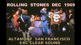 THE ROLLING STONES ALTAMONT RACEWAY BEST SOUND H DEC 1969 EXC FULL SHOW [upl. by Isolt115]