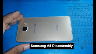 Samsung Galaxy A5 Disassembly Samsung Galaxy A510 teardown [upl. by Drescher618]