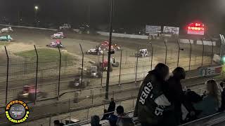 Wisconsin Wingless Sprint Feature Race on 972024 all clips [upl. by Genevra]