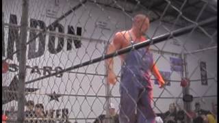 Rod Steel vs Steve Madison  Steel Cage Match Buck Quartermain Attacks Steve Madison [upl. by Collin490]