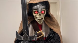 2019 Skeleton knight from Home Depot [upl. by Paula]