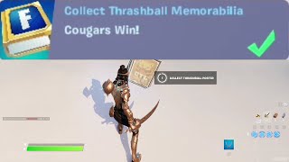 Collect Thrashball Memorabilia  Fortnite [upl. by Nongim]