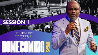 HOMECOMING CONFERENCE 2024  DR ABEL DAMINA  SESSION 1 [upl. by Bradway]