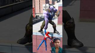 Ironman Takes Down Thanos to SAVE Spiderman in GTA5 shorts gta5 spiderman gta5 ironman gta [upl. by Senhauser]