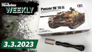 FineScale Modeler Weekly New model kits from Tamiya Academy AMT and ICM and discusses razor saws [upl. by Eurydice]