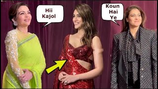 Kajol Ignore Nita Ambani In front Of Everyone  Inside Video Went Viral [upl. by Nedroj]