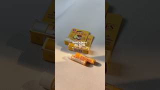 6 Burt’s Bees Lip Balm unboxing aestheticmakeup skincare asmr lipbalm [upl. by Assertal309]