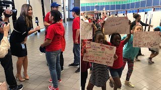 Elita Loresca brings HTX to Springs Smith Elementary [upl. by Nikolas]