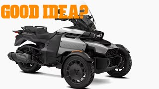 CAN AM REALLY BUILT THIS WOULD YOU BUY IT THE NEW CAN AM SPYDER CANYON [upl. by Nance]