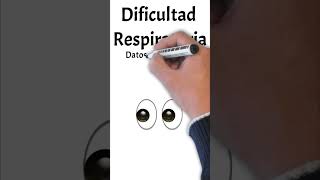 Esta es la diferencia de disnea y dificultad respiratoria short shorts [upl. by Akimrehs640]