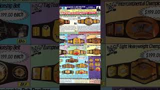 The Replica Belts You Could Buy During The Attitude Era Were Great shorts [upl. by Netloc]