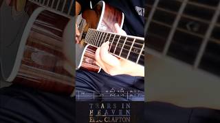 eric clapton tears in heaven tabs ericclapton tearsinheaven guitarsolo guitarcover layla music [upl. by Cecil]