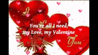 MY VALENTINE    Martina Mcbride and Jim Brickman  with Lyrics [upl. by Marybella]