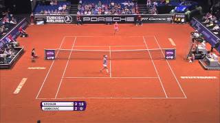 Night Session 24 April 2013  Porsche Tennis Grand Prix 2013 [upl. by Enier]