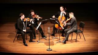 The Jerusalem Quartet performs Mozart Quartet K 421 4th movement [upl. by Jeddy]