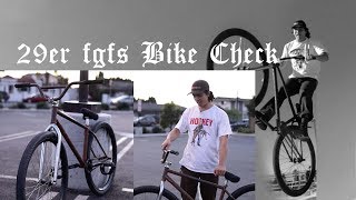 FGFS 29quot Bike Check  Corey San Agustin [upl. by Debor]