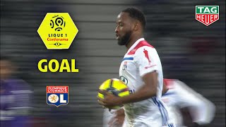 Goal Moussa DEMBELE 75  Toulouse FC  Olympique Lyonnais 22 TFCOL  201819 [upl. by Derayne]