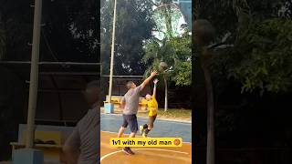 1v1 with my old man ⭐️ 9 YEAR OLD ballislife ballhandling hoops [upl. by Bengt]