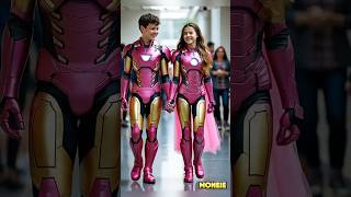 Pink Ironman growth marvel shorts short [upl. by Wulf]