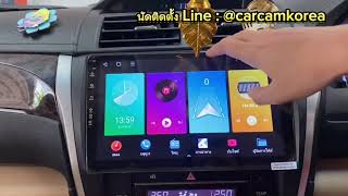 รีวิวติดตั้งกล้องรอบคัน 360 องศาใน Toyota Camry 2015 🚗🔍 ปลอดภัยทุกการขับขี่ [upl. by Genevieve]