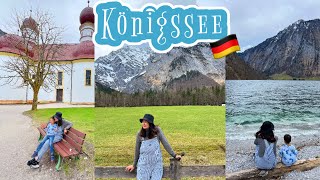 Vlog  เที่ยว Königssee กับครอบครัว 🏔️🇩🇪 เดินเล่น StBartolomä 🏕️ [upl. by Ruhtracam]