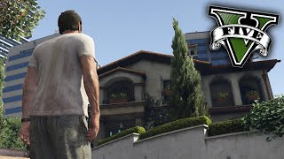 How to get into the protagonists closed house in GTA 5 not mods [upl. by Tudor]