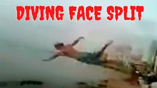 THE DIVING FACE SPLIT GUY  A GRAPHIC OG SHOCK VIDEO [upl. by Orazio]