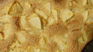 ChefsManiacs  Receta Tarta de Manzana Reineta sin mantequilla [upl. by Zebadiah]