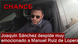 Joaquín Sánchez despide muy emocionado a Manuel Ruiz de Lopera [upl. by Unhsiv]