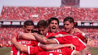 Los goles de Independiente a Riestra 2024 [upl. by Toback]